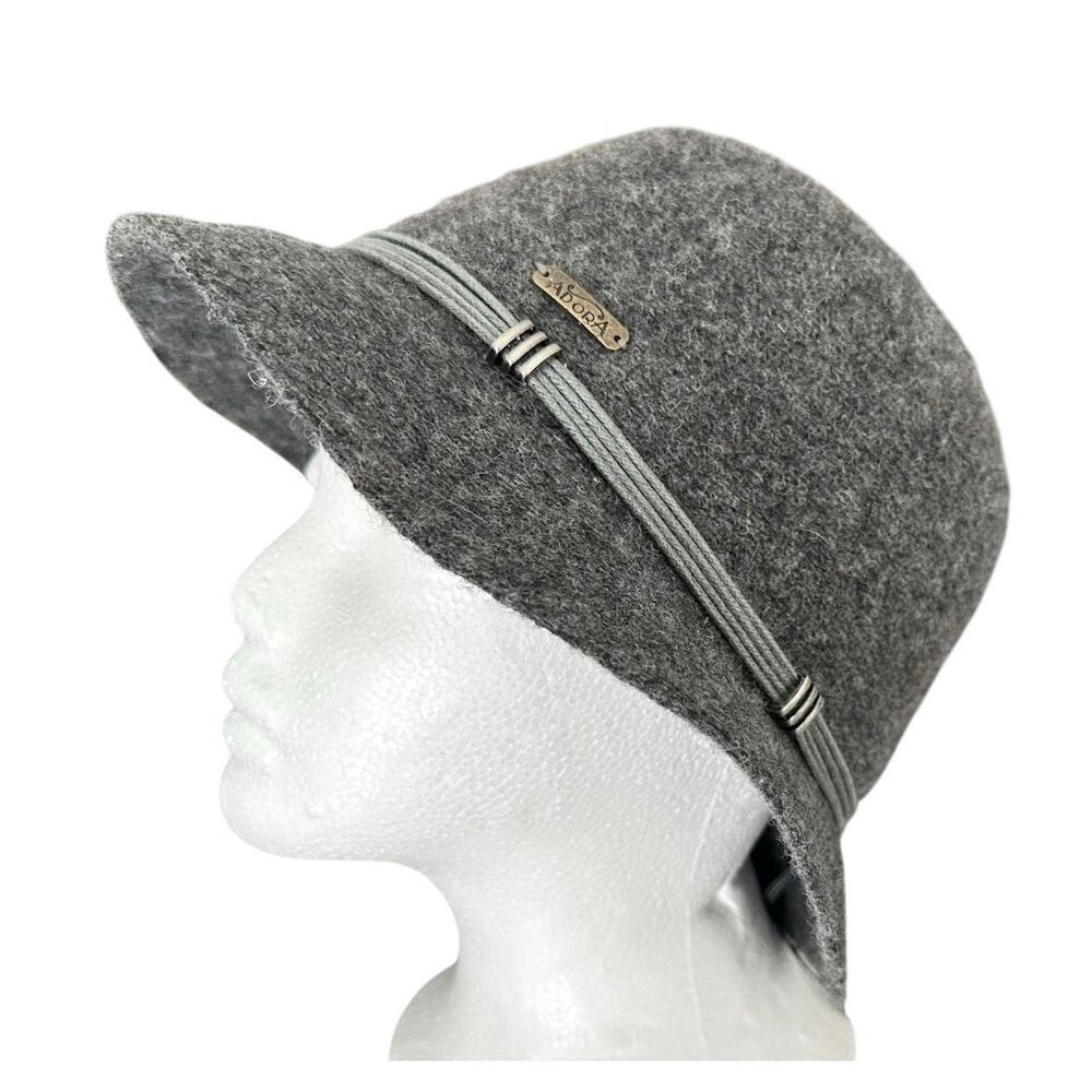 Women’s Wool/Poly Bucket Hat, OS - Picture 2 of 7